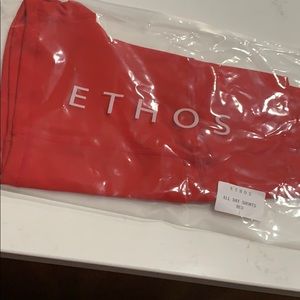 Ethos All Day shorts. Small. Red.